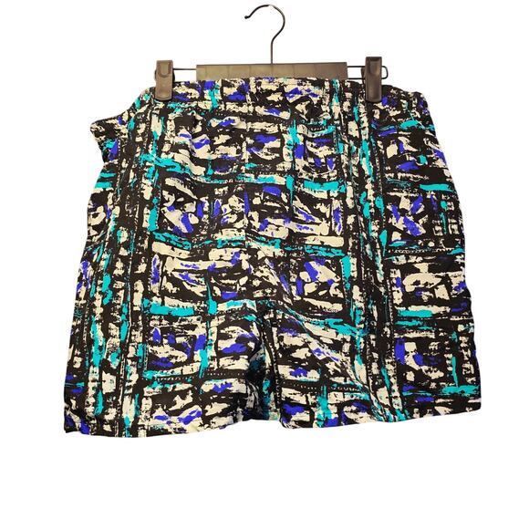 Vintage Surf Gear Abstract Print Swim Trunks - Picture 2 of 5